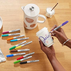 Sharpie Permanent Markers, Fine Point, Cosmic Color, Limited Edition, 5 Count