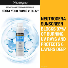 Neutrogena Ultimate Sport Body Spray Sunscreen - SPF70 - 5oz