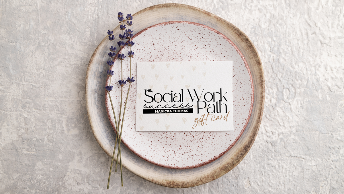 The Social Work Success Path Digital Gift Card